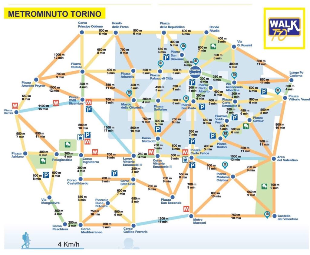 Torino ordinabile mappa 